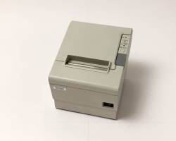 【中古】EPSON レシートプリンタ TM-T884 (RS232C/80mm)ホワイト　メイン画像