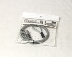 【新品】Digio2 セキュリティロック シルバー 4桁ダイヤル式タイプ SL-055　メイン画像