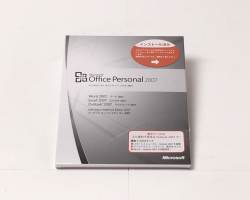 【新品】Microsoft Office Personal 2007 OEM版　中古メモリ付　メイン画像