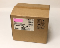 【新品】Starレシートプリンタ TSP143PU ブラック　メイン画像