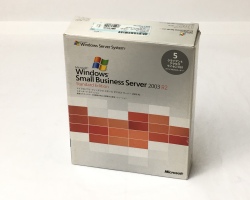 【中古品】Microsoft Windows Small Business Server 2003 R2 Standard Edition 5クライアントライセンス付　メイン画像