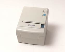 【優良中古】ウェルコムデザイン レシートプリンター　LK-T210(LAN/80mm)ホワイト　メイン画像