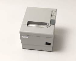 【優良中古】EPSON レシートプリンタTM-T884(RS232C/58mm) ホワイト　メイン画像