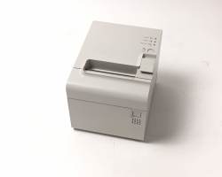 【優良中古】EPSON TM-T90 サーマルレシートプリンタ(LAN)/80mm 白　メイン画像