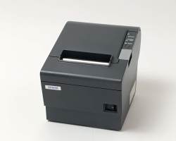 【優良中古】EPSON レシートプリンタ TM-T884(LAN/80mm) ブラック　メイン画像