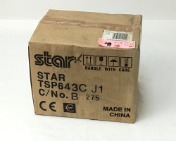 【優良中古】Star レシートプリンター　TSP643(RS232C)ホワイト　(未使用)　メイン画像