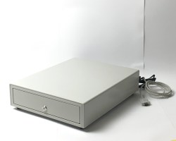 【中古】キャッシュドロア　シリアル接続　(小銭8 札4) メイン画像