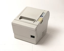 【中古】EPSON レシートプリンタTM-T882(USB/58mm) ホワイト メイン画像
