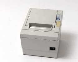 【中古】EPSON レシートプリンタTM-T883(USB/58mm) ホワイト　メイン画像