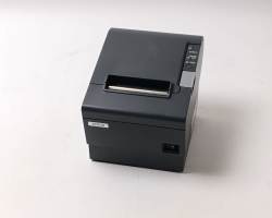 【中古】EPSONレシートプリンタ TM-T884(USB/80mm)ブラック　メイン画像