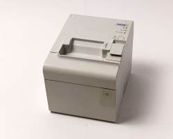 【中古】レシートプリンタ　EPSON TM-T90KP(無線LAN/80mm)ホワイト　メイン画像