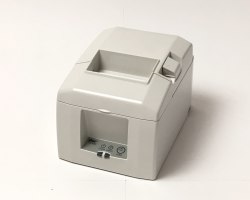 【中古】STAR レシートプリンタ TSP654(RS232C/80mm)ホワイト　メイン画像