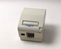 【中古】Star レシートプリンター　TSP743II E2-LFX(S) (LAN)ホワイト　メイン画像