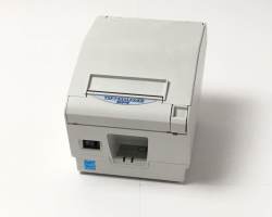 【中古】Star レシートプリンター　TSP743II E3-LFX (LAN)ホワイト　メイン画像