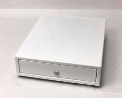 【お買得中古】キャッシュドロア　ホワイト(小銭6 札3)　メイン画像