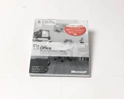 【新品】Microsoft Office2003 personal OEM　メイン画像