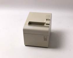 【お買得中古】EPSONレシートプリンタ TM-L90(LAN/58mm)ホワイト　メイン画像