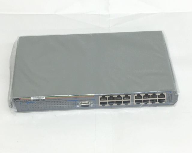新品】アライドテレシス CentreCOM FS816M スイッチ レイヤー2