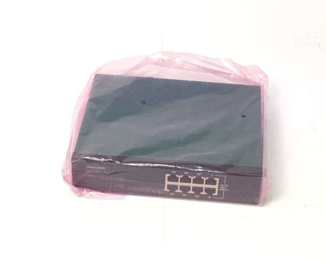 パナソニックESネットワークス 8ポート レイヤ2スイッチングハブ GA-UM6T-ESD PN24061 ZEQUO 2400(PN26240E)｜レイヤ2スイッチングハブ｜スイッチング