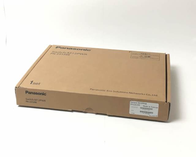 新品】パナソニック PoE給電スイッチングハブ Switch-M12PWR
