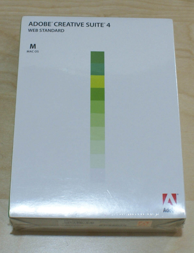 新品】Adobe Creative Suite 4 Web Standard 日本語版 Macintosh版 (旧  