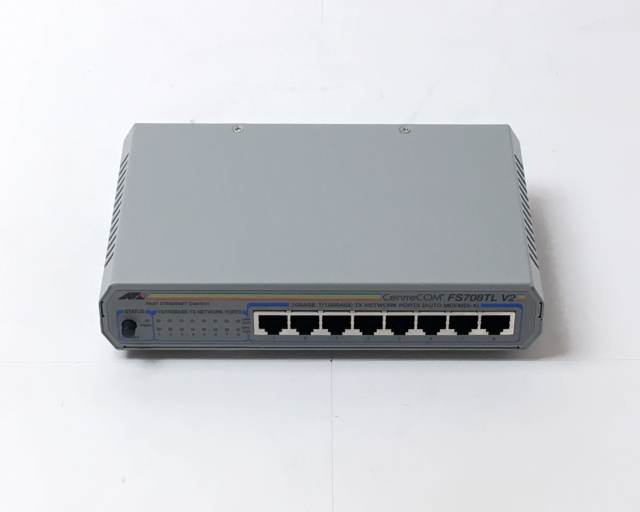 CentreCOM FS708TPL V2 レイヤー2スイッチ Amazon | アライドテレシス CentreCOM FS708TL V2 RoHS | Allied