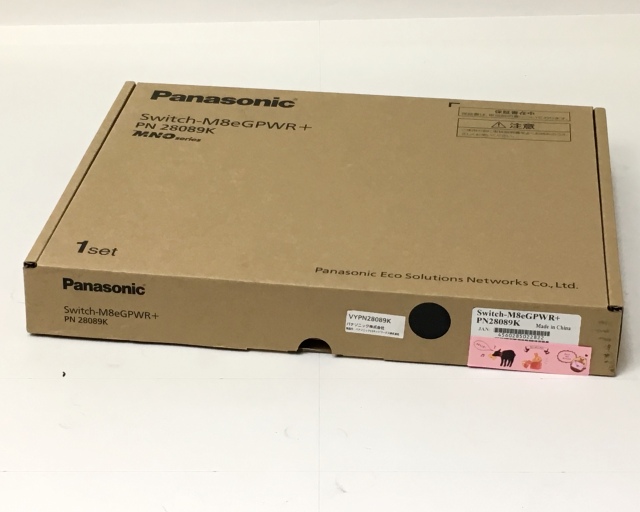 優良中古】スイッチ PoE給電スイッチングハブ Switch-M8ePWR