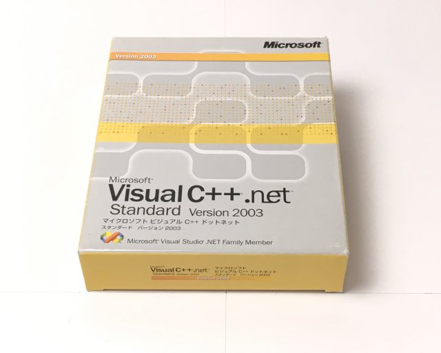中古品】Microsoft Visual C++ .NET Standard Version 2003