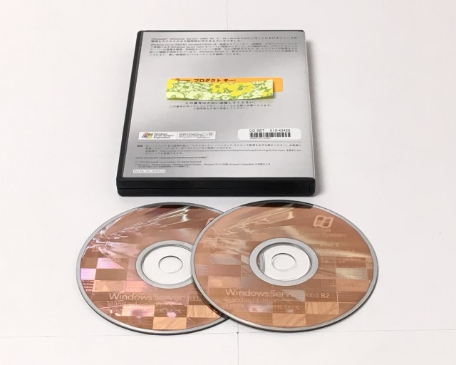 中古品】Microsoft Windows Server 2003 R2 Standard Edition 5CAL付