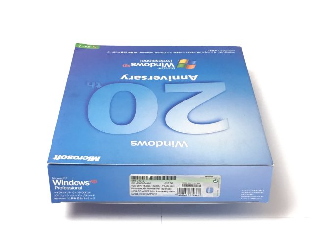 中古】Windows XP Professional アップグレード版 Windows20周年記念