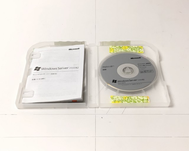 中古品】Microsoft Windows Server 2008 R2 Standard (5 クライアント  