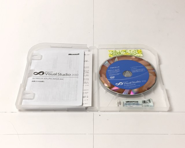 中古品】Microsoft Visual Studio 2010 Professional アカデミック Windows
