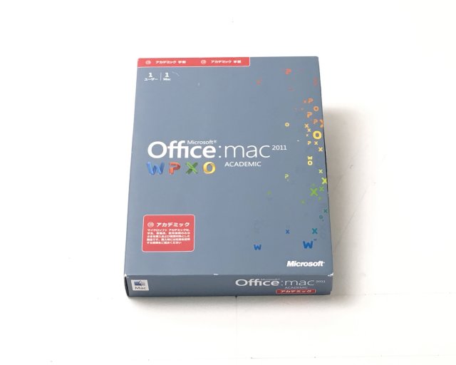 中古】Microsoft Office for Mac Academic 2011 [パッケージ]