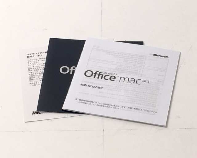 Microsoft - 新品未開封品  Microsoft Office mac 2011  3ユーザー Amazon.com: Office Mac 2011 Home and Business 2011 - 1PC