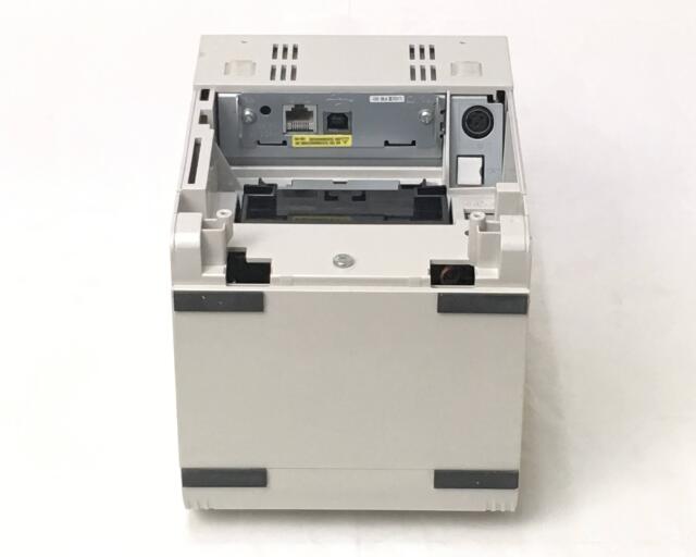 優良中古】EPSON レシートプリンター TM-L90(USB/80mm)ホワイト
