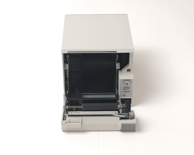 優良中古】EPSON レシートプリンタ TM-T70(USB/58mm)ホワイト