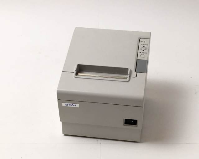 優良中古】EPSON レシートプリンタ TM-T884(USB/58mm)ホワイト