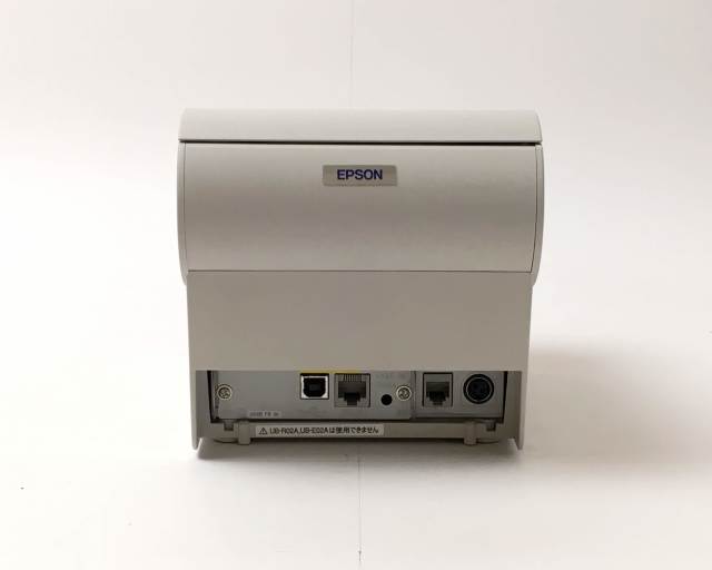 優良中古】EPSON レシートプリンタ TM-T884(USB/58mm)ホワイト