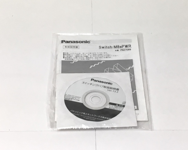 Panasonic★Switch-M8ePWR★PN27089★8ポート Switch-M8eG(PN28080)｜生産終了品・販売終了品｜スイッチング