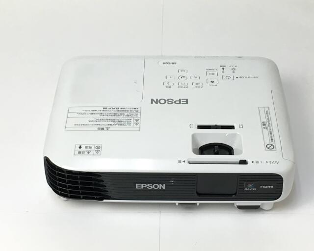 EPSON製　液晶プロジェクター EB-S04　3000ルーメン　リモコン・足なし