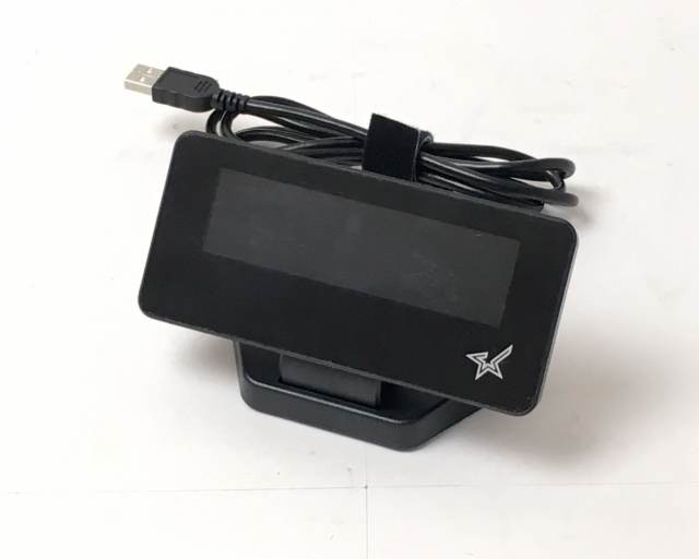 中古】STAR カスタマーディスプレイ SCD222U ブラック 