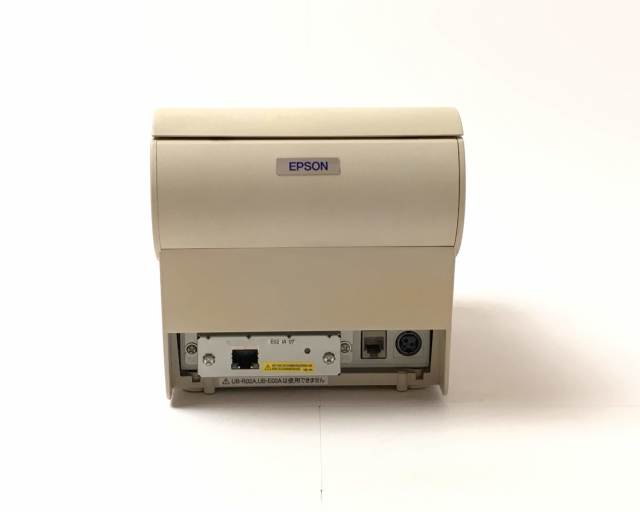 中古】レシートプリンタ EPSON TM-T884(LAN/58mm)ホワイト