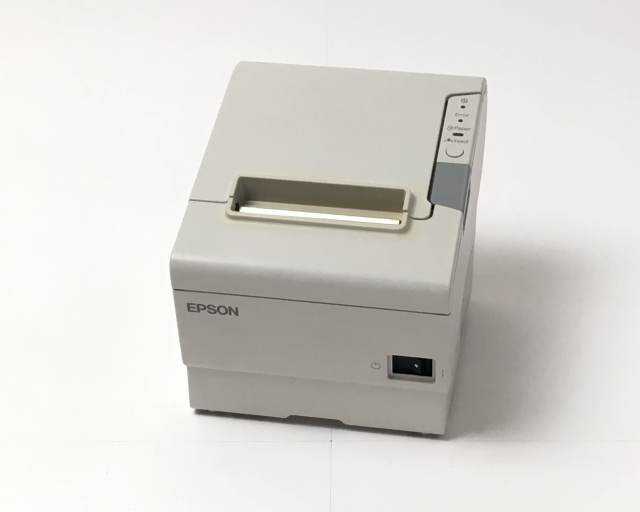 中古】EPSON レシートプリンター TM-T885(USB/80mm)ホワイト 
