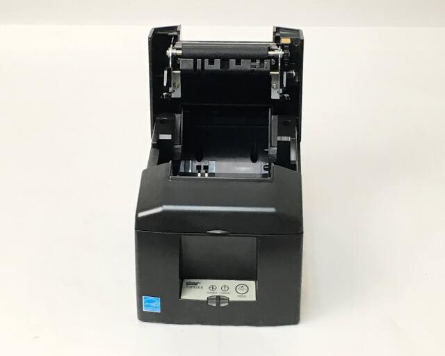 中古】Starレシートプリンタ TSP654II(LAN/80mm)ブラック