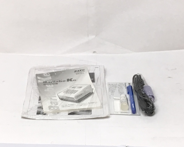サトー製　Barlabe Ke SATO Barlabe Ke フリー仕様 ラベルプリンター 中古 ラベル5巻