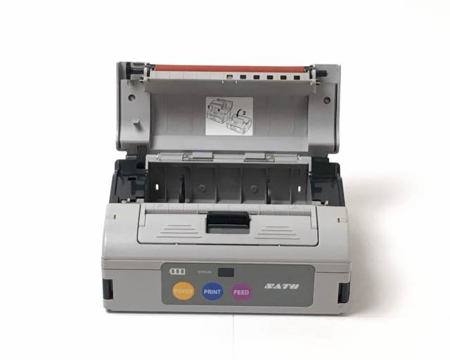 ＳＡＴＯ ラベルプリンター PT408E-B2　感熱方式　Bluetooth無線 楽天市場】【中古】SATO ラベルプリンター PT408E-B2 感熱