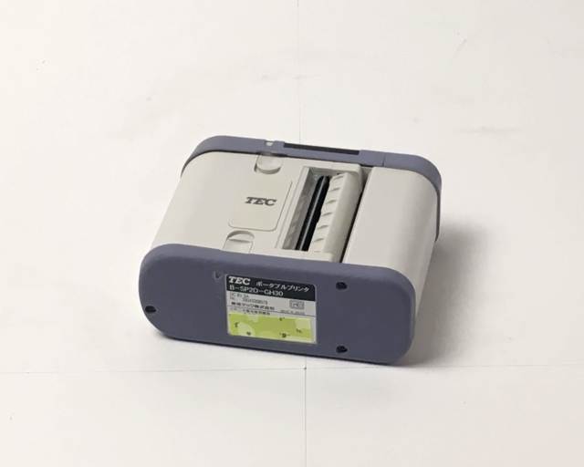 中古】TECポータブルプリンター B-SP2D-GH30
