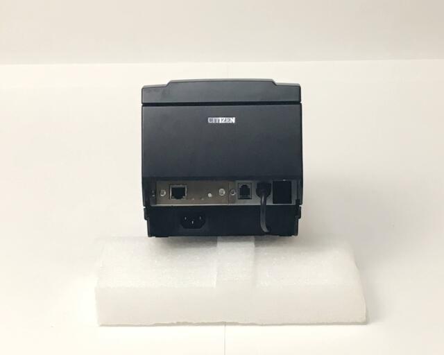 中古】CITIZEN レシートプリンタ CT-S601(LAN/80mm)ブラック