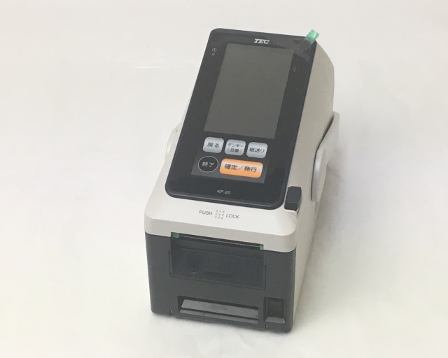 中古】TEC ラベルプリンタ KP-20-BT2-R