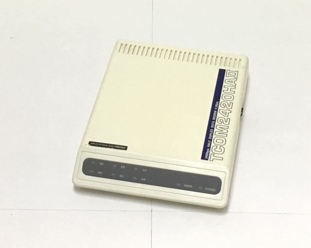 中古】TCOM2420HA2 （同期式半二重アナログモデム）